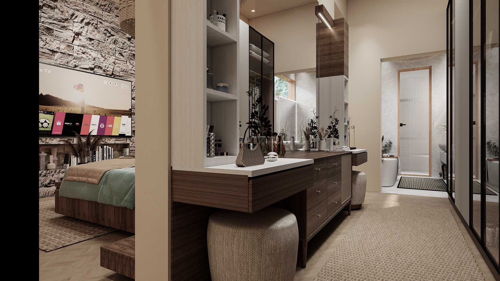 Rendi-studio-Koncept-Villa-Miramare-Walk-in-garderoba-1